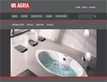 Tablet Screenshot of agria.hr