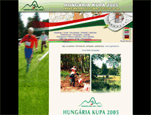 Tablet Screenshot of hungariacup2005.agria.hu