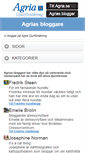 Mobile Screenshot of blogg.agria.se
